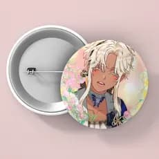 Botton 5,8cm Blossoms of the white night manhwa, Yaoi