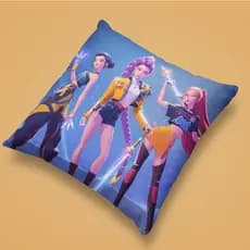 Almofada Guerreiras do K-pop infantil Huntrix - natal - presente - 30x30