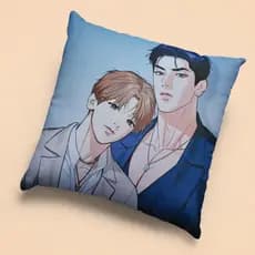 Mini almofadas Manhwas BL Yaoi - 20x20cm | Decorativa