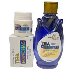 Kit Clareador de Melasma e Manchas escuras Natyflora Tira Manchas