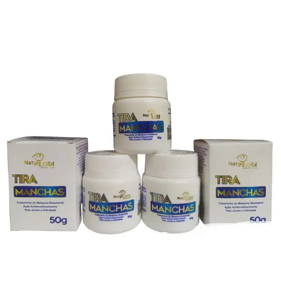 Tira Manchas acaba com a melasma  ação anti-envelhecimento 3 unidades 50g cada