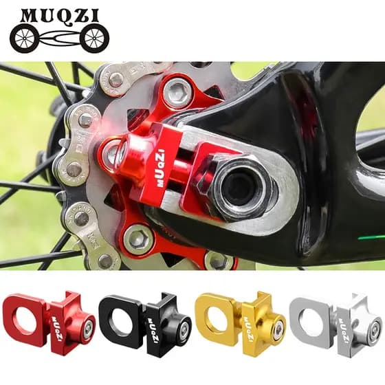 MUQZI Tensor De Corrente De Bicicleta De Velocidade Única Para Engrenagem Fixa Dobrável BMX Ajustador