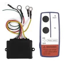 Controle Remoto Wireless Sem Fio Guincho Elétrico Relé 12v