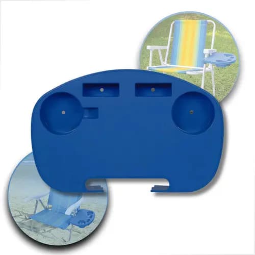 Mesa Para Cadeira Praia Portatil Mor Verão Mar Camping Pesca