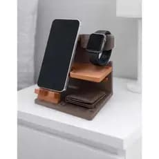 Organizador de Mesa | Cômoda | Escritório com Suporte para Celular e SmartWacth