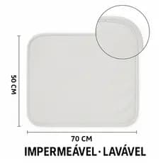 Tapete Higiênico Para Cachorro e Gato Lavável Educador Filhote Máxima Absorção 70 x 50