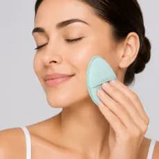 Esponja Esfoliante Para Limpeza Facial Skincare Clean Girl