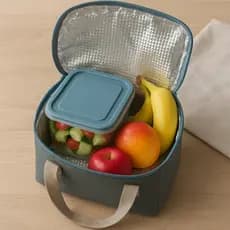 Bolsa Térmica Portátil Bag Lancheira Necessaire Marmita Fitness