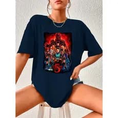 Camiseta Serie Stranger Things 5a Camisa Serie Final