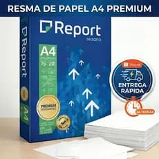 Folha de Sulfite A4 500 Folhas Qualidade Premium Escritório Escola