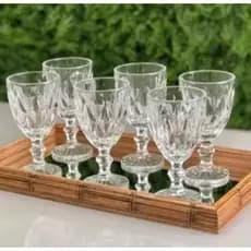 Jogo De Taças Diamond 340ml com 6 taças.