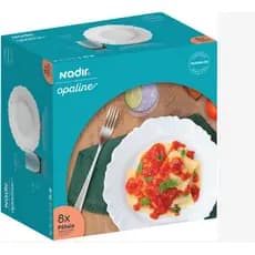 Conjunto de aparelho de jantar Nadir Figueiredo 8 peças.