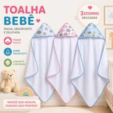 Toalha de banho para bebê Toalha de Banho infantil 70x70 cm Menina Menino