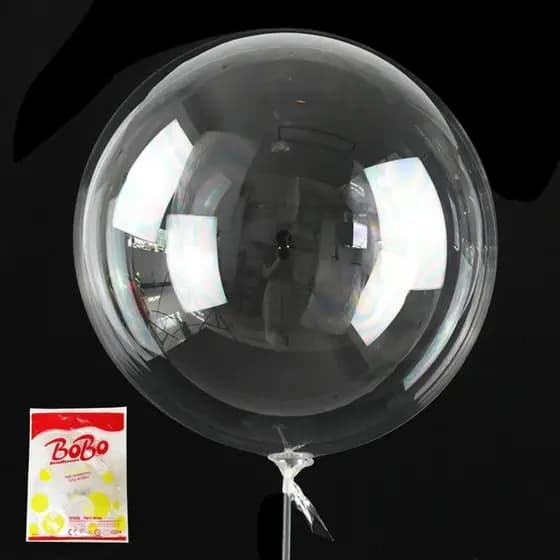 10 Balão Bubble Transparente Bobo 5" 8" 10" 18" 24" 26" 30'' 48'' Polegadas Balloon Cake