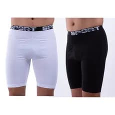 KIT 2 Bermudas Térmica Alta Compressão Treinos Ciclismo CrossFit