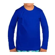 CAMISA SEGUNDA PELE TÉRMICA INFANTIL UNISSEX PROTEÇÃO SOLAR FRIO
