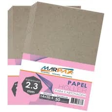 Papel Holler para cartonagem Marpax 2,3mm 14x20,5cm 50un