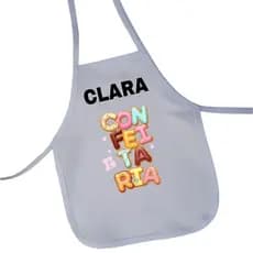 Avental personalizado  bebê infantil  para mesversário  e fotos (sem plástico)