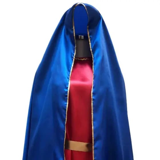 Roupa Nossa Senhora Pentecoste ou Nossa Senhora Saúde ou Nossa Senhora de Guadalupe Adulto Bebê Infantil
