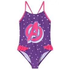 Maio Infantil Praia Proteção UV Marvel Avengers Licenciado