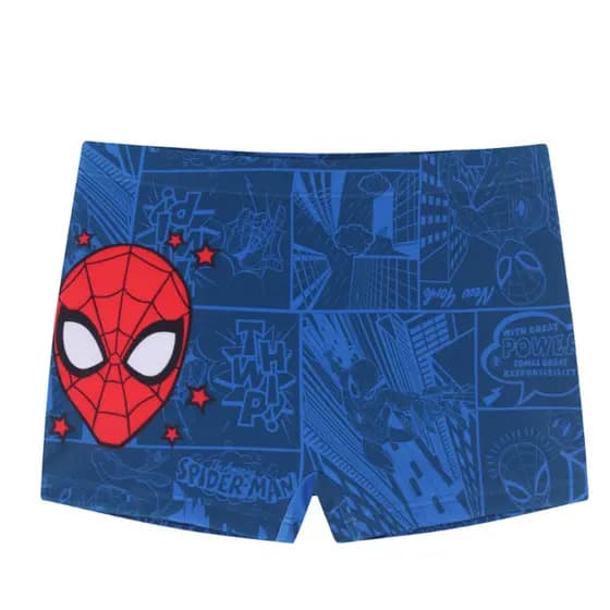 Sunga Short Infantil Praia Proteção UV Marvel Spiderman Licenciado