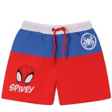 Short Infantil Bebe Praia Proteção UV Marvel Spiderman Licenciado