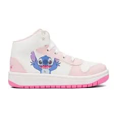 Tenis Infantil Cano Alto Juvenil Meninas Stitch Disney Casual Original
