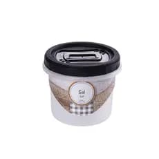 Pote Redondo Plástico Para Sal Plasútil - 720ml