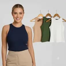 REGATINHA SUPLEX BASIQUINHA DIA A DIA MODA BLOGUEIRA BLUSINHA ALTA ELASTICIDADE