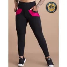 Calça Legging Com Bolso Fitness Cintura Alta Feminina Academia Treino F7 NEW STYLE