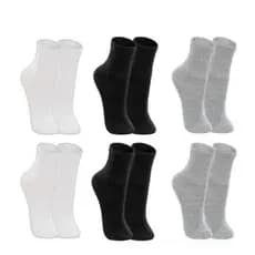 Meias Masculina Cano Alto Sport kit com 12 pares masculina Grossa direto da frabrica 65% algodao.