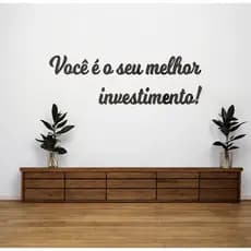 Frase Em Acrílico Espelhado Personalizada Quarto Sala Escritorio Salão