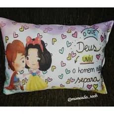 Almofada Dia Dos Namorados Mickey/Presente Namorados