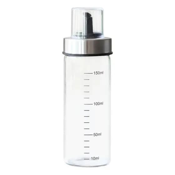 Kit 2 Garrafas para Azeite Vinagre com Dosador Medidor Galheteiro 540ml Em Casa Tem