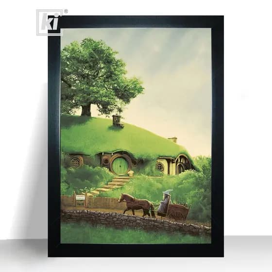 Quadro Decorativo O Condado O Senhor Dos Anéis 44cm