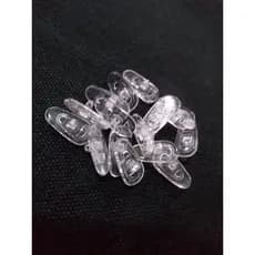 Plaqueta, almofada de silicone parafuso/ - 100 unidades