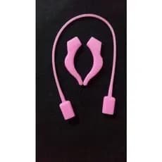 cordão de silicone + gancho para óculos - infantil