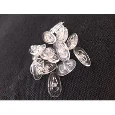 Plaqueta, almofada de silicone macias parafuso- 100 unidades
