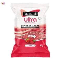 Cera Depilatória Pérolas Ultra Ruby 1kg - Depimiel