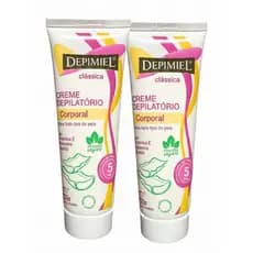 Creme Depilatório Corporal Classico Depimiel 120g Kit com 2 unidades
