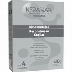 Kit Keramax Cauterização e Reconstrução Capilar 3R 328g - Skafe