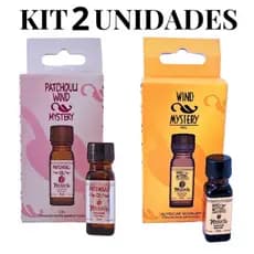 Kit Wind Mystery Patchouli Rugol 5ml + Almiscar Selvagem 5ml