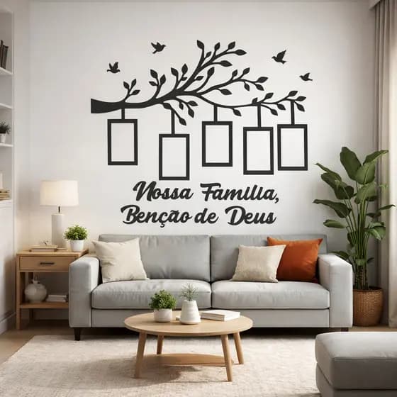 Porta Retrato Quadro de Fotos Decoração para Sala