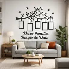 Porta Retrato Quadro de Fotos Decoração para Sala