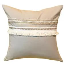 1 Capa Almofada Linho Estilo Boho Chic