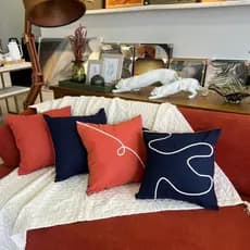 Kit 4 Capas de Almofadas Terra Orgânica Decoração Tons Terrosos Boho Chic