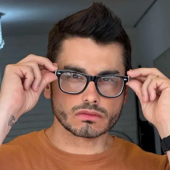 Armaçã Masculina Reforçada Retangular Várias Cores Estilosa Moderna Urbana Marca Seven