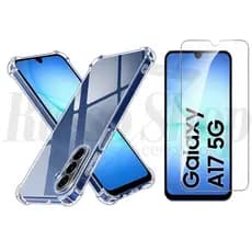 Capa Capinha Case + Película de Vidro 3D para Samsung Galaxy A17