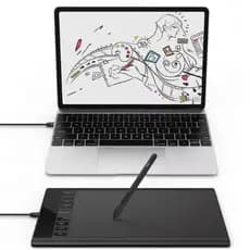 Mesa Digitalizadora 11,6" 8192 Níveis de Pressão Caneta Profissional para Desenho Digital Ilustração