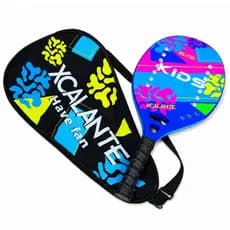 Raquete Beach Tennis Infantil XCalante 45,5cm Fibra de Vidro e Carbono Núcleo em Soft EVA com Capa